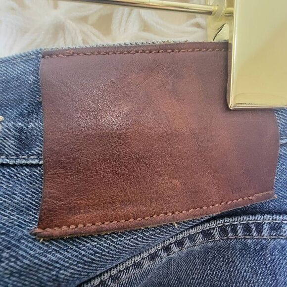 Allsaints Spitalfields Distressed Button fly Medium Wash Denim Jeans 28 - Picture 4 of 11